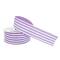 12 Pack: 1.5" x 10yd. Faux Linen Wired Thin Striped Ribbon by Celebrate It® Specialty